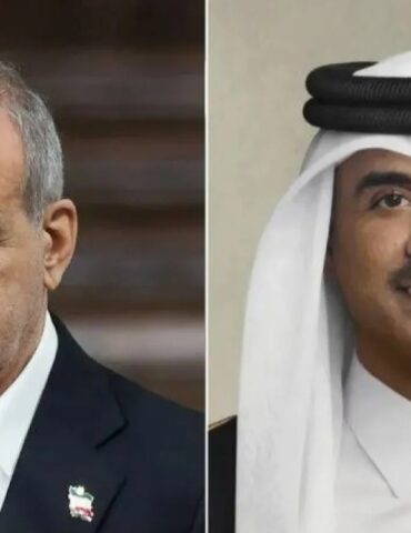 Screenshot 20250624 171307 Chrome الرئيس الإيراني يعرب لأمير قطر عن "أسفه" للهجوم الصاروخي