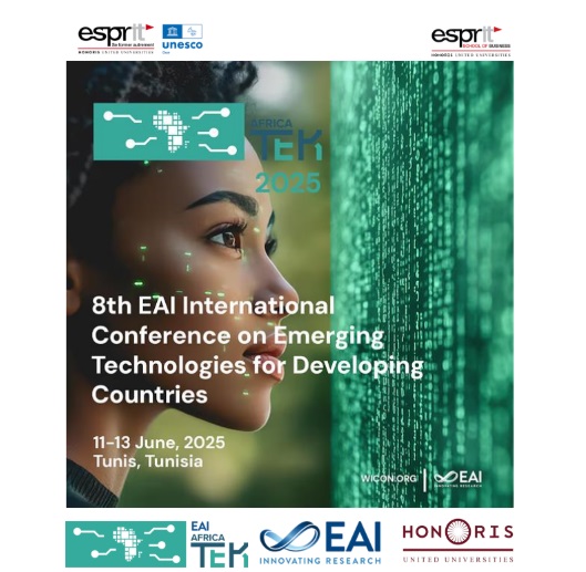 afri 1 ESPRIT تنظم الدورة 12 من حفل المشاريع تحت شعار "الذكاء الاصطناعي وريادة الأعمال من أجل مستقبل مستدام"