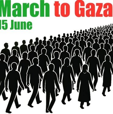 marche mondiale vers Gaza