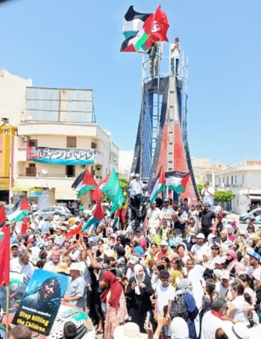 تنسيقية قابس: استقبال شعبي لقافلة الصمود بعين سلام