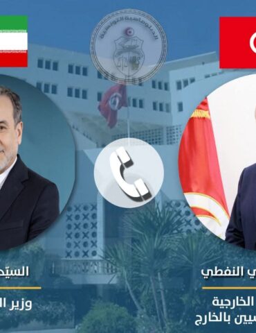 FB IMG 1753515981676 وزير الخارجية يتلقى اتصالا من نظيره الإيراني بمناسبة الذكرى 68 لعيد الجمهورية