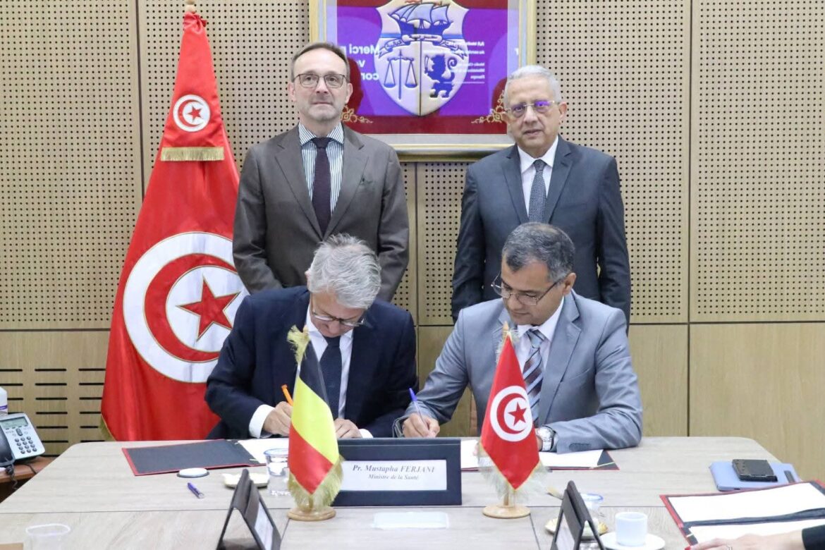 FB IMG 1753725046865 15 وحدة لتنقية الهواء هبة من بلجيكا لفائدة مستشفيات تونسية