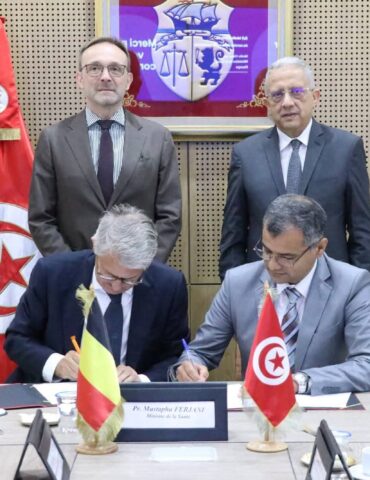 FB IMG 1753725046865 15 وحدة لتنقية الهواء هبة من بلجيكا لفائدة مستشفيات تونسية