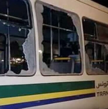 bus vandalisés