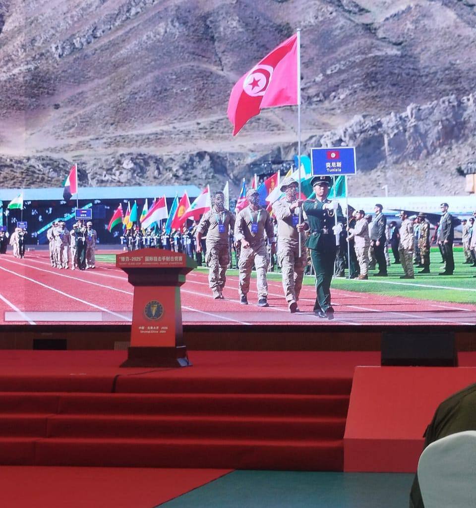 china الوحدة المختصة للحرس الوطني تفوز بالمرتبة الثانية في مسابقة عالمية للرماية بالسلاح الناري في الصين