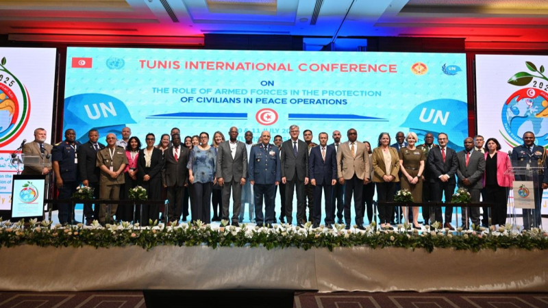 tn إصدار "إعلان تونس" في اختتام أشغال المؤتمر الدولي حول دور القوات المسلحة في حماية المدنيين