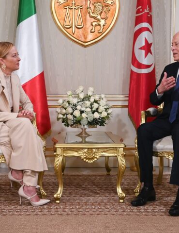 FB IMG 1754032481002 سعيّد لميلوني: "لا يمكن أن تكون تونس مستقرّاً أو معبراً للهجرة غير النظامية"