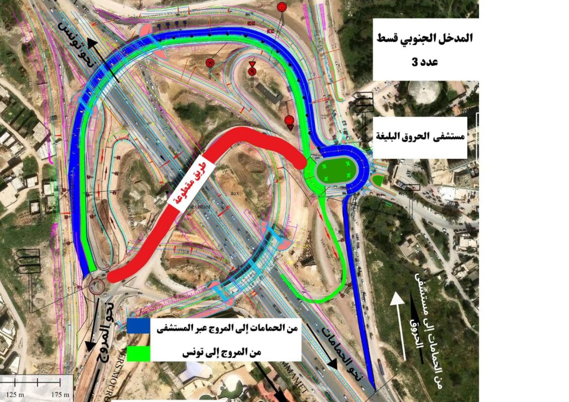 FB IMG 1756156469062 فتح جسر جديد على مستوى مستشفى الحروق البليغة ببن عروس