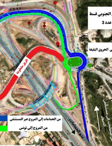 FB IMG 1756156469062 فتح جسر جديد على مستوى مستشفى الحروق البليغة ببن عروس