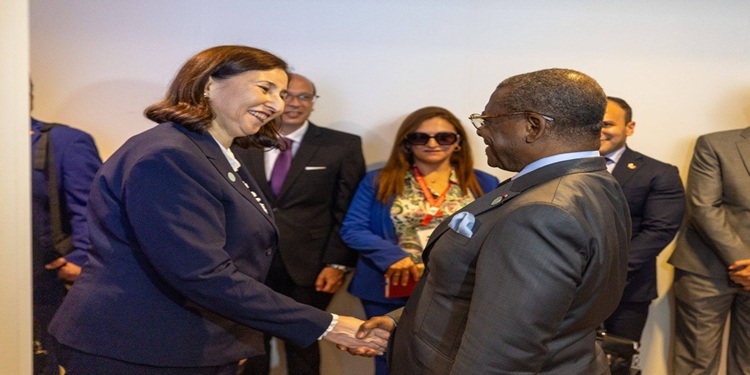 Sarra Zenzri Joseph Dion Ngute au ticad 9