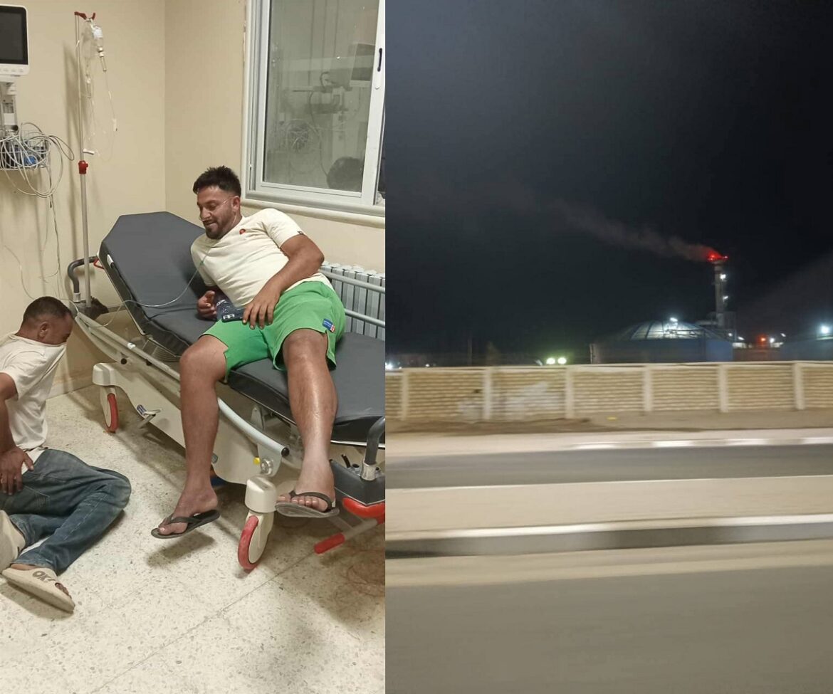 MDHILA حالات اختناق بسبب انبعاثات غازية سامة من المجمع الكيميائي بالمظيلة