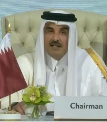 int أمير قطر: العدوان الإسـ.رائــ.يلي غادر وجبان والحرب على غــ.زة تحولت إلى إبادة