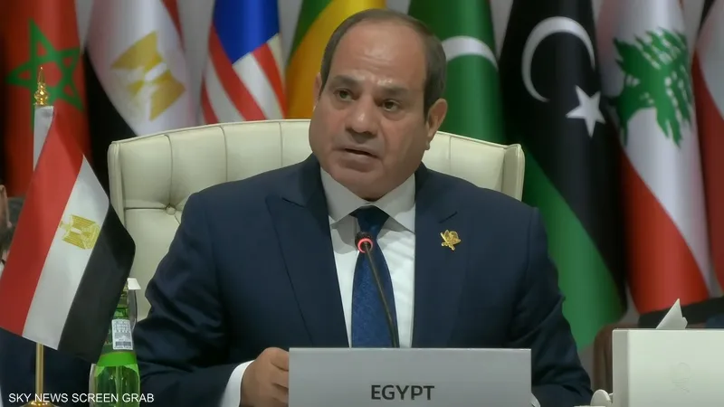 السيسي عبد الفتاح السيسي: "إسرائيل تخطّت كل الحدود الحمراء"