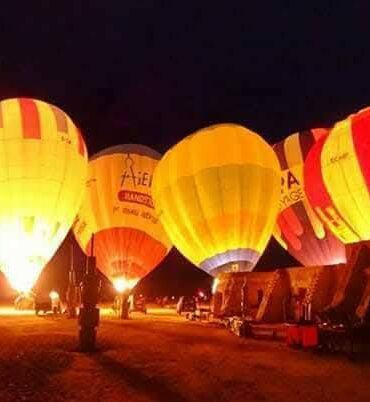 baloons افتتاح موسم السياحة الصحراوية بالملتقى الدولي للمناطيد والطائرات الشراعية