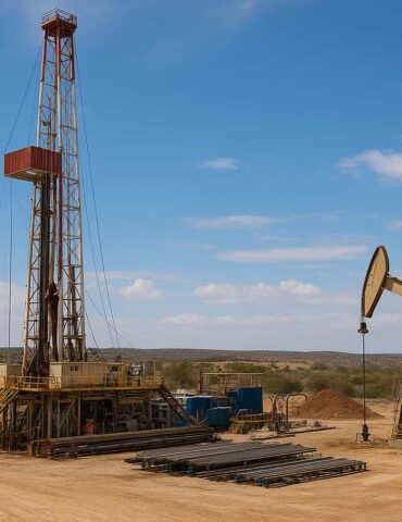 carburant petrole compressed الشروع منذ أوت المنقضي في حفر بئر استكشافية برخصة سيدي مرزوق