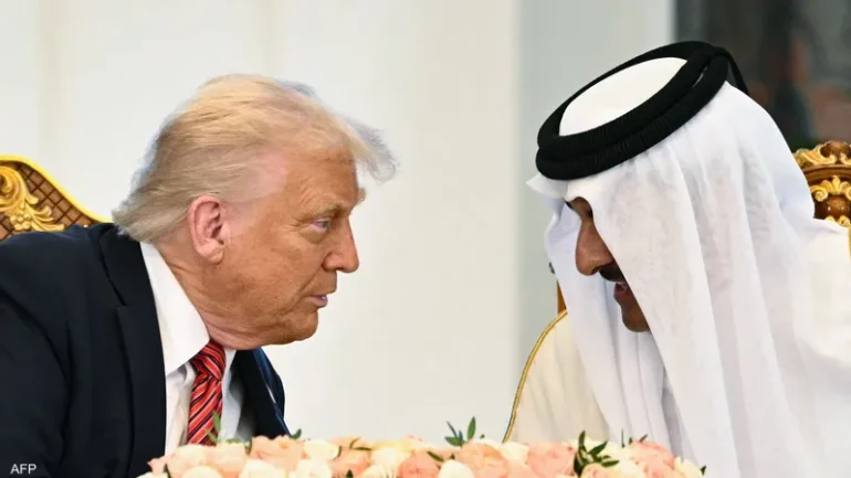 q أمير قطر يناقش مع ترامب خطة إنهاء حرب غزة