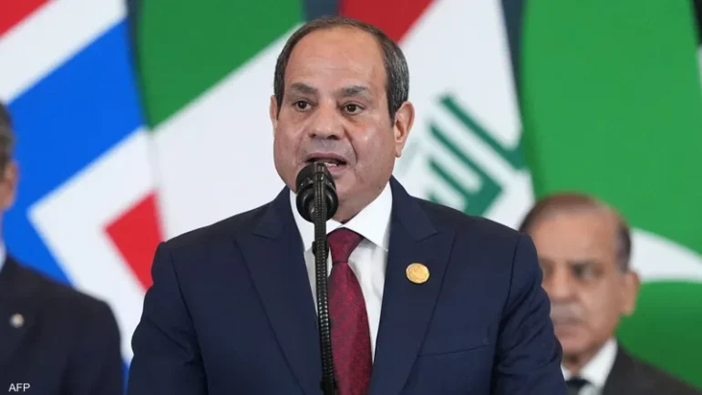 sissi السيسي: "أمامنا فرصة تاريخية فريدة.. وهذا ندائي لشعب إسرائيل"