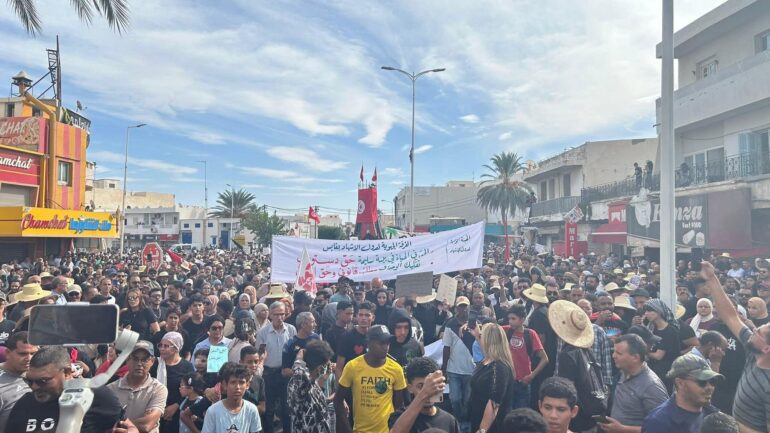قابس 3 اليوم .. عودة التحركات الاحتجاجية بقابس