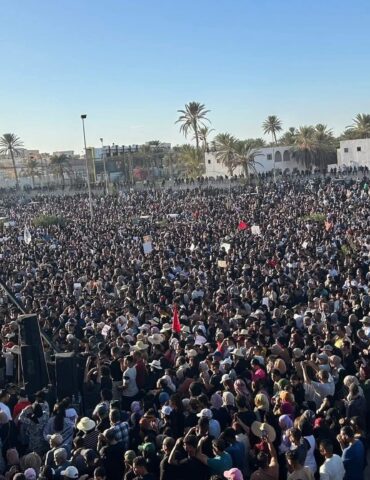قابس 4 منير العدوني: أكثر من 100 ألف مشارك في المسيرة السلمية بقابس اليوم