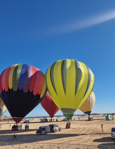 ملتقى المناطيد من جربة إلى توزر.. تجربة جوية فريدة في ملتقى المناطيد والطائرات الشراعية