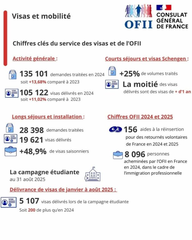 visas Chiffres, catégories, délais d’attente et fraudes : ce qu’il faut savoir sur les visas pour la France