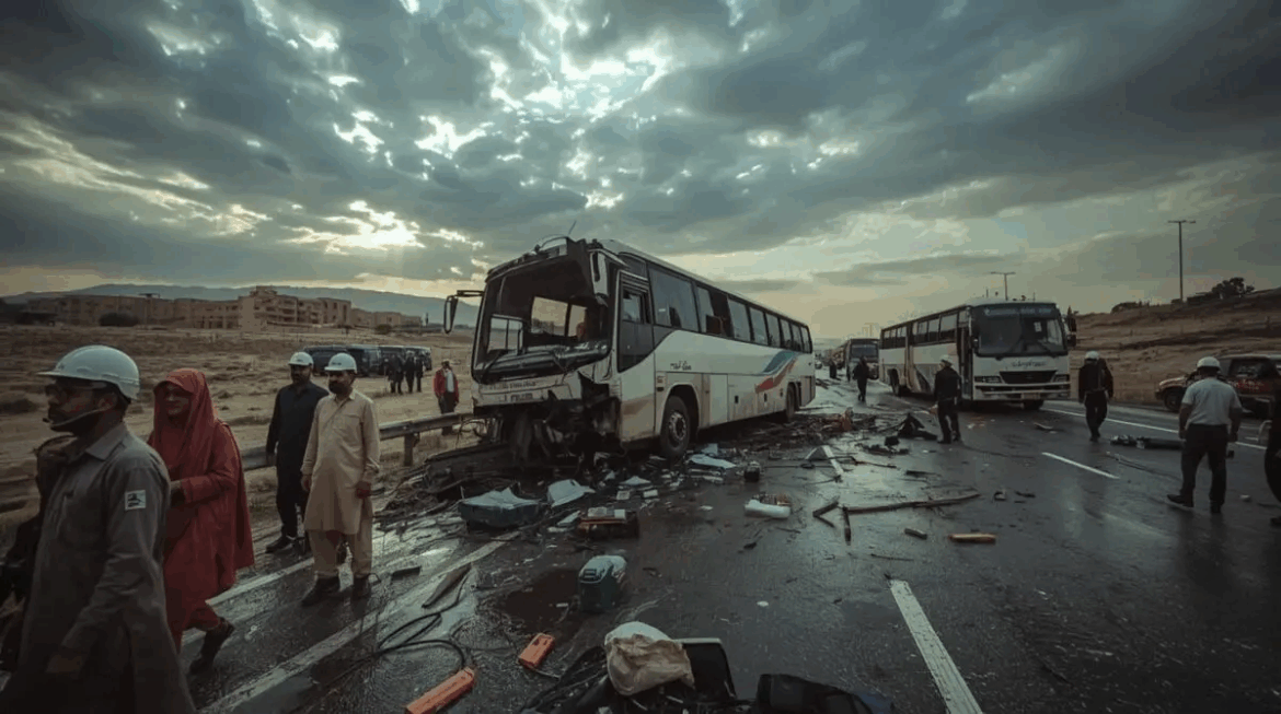المدينة المدينة المنورة: مصرع 42 معتمرا هنديا في حادث مرور مروع