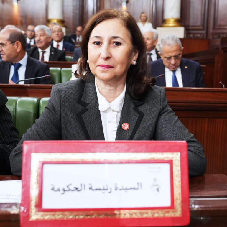 رئيسة الحكومة 1 رئيسة الحكومة: الدولة ستعمل على تحقيق نمو بـ3,3 % خلال 2026
