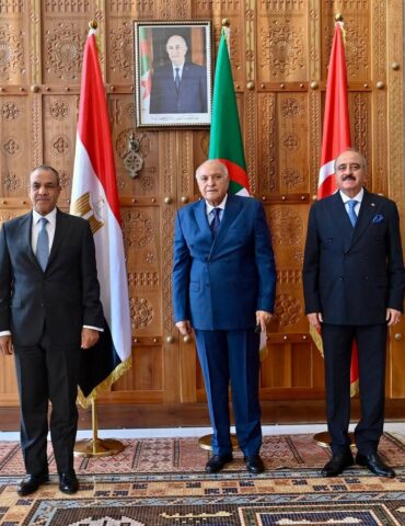 وزراء وزراء خارجية تونس والجزائر ومصر يتفقون على عقد الاجتماع القادم لآلية التشاور الثلاثي بتونس في مستهلّ السنة القادمة