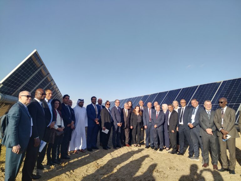 IMG 20251216 151938 باستثمار يناهز 250 مليون دينار: تدشين أول محطة للطاقة الشمسية في تونس بقدرة 100 ميغاواط