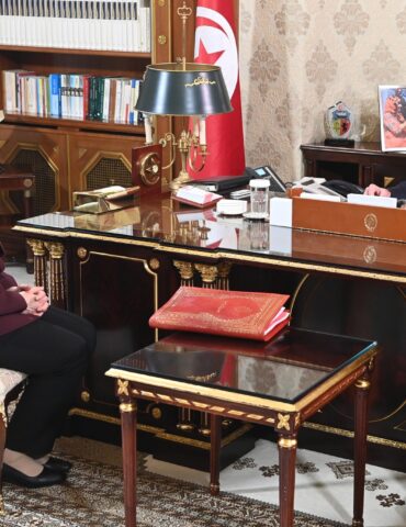 Kaïs Saïed Sarra Zaafrani Zenzri