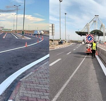 الطرقات شركة تونس للطرقات السيارة تواصل أشغال التشوير لضمان أعلى مستويات السلامة