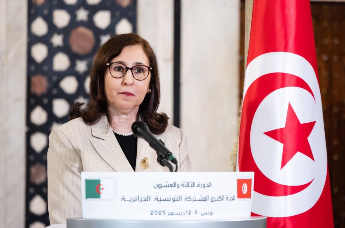 سارة الزعفراني رئيسة الحكومة: نحو شراكة إستراتيجية شاملة بين تونس والجزائر