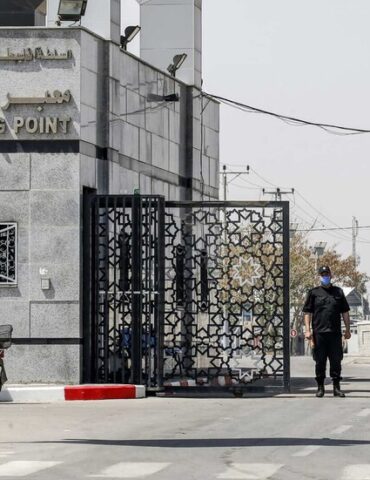 معبر استعدادات لفتح معبر جديد بين مصر وإسرائيل