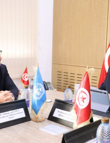 وزير الصحة تونس ومنظمة الصحّة العالمية تبحثان تعزيز التعاون ودعم التغطية الصحية الشاملة