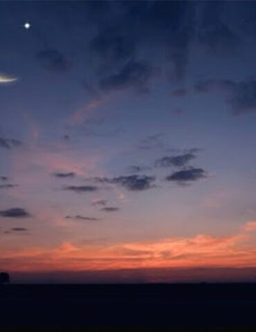 623371208 1502812325184131 2590671331613020322 n رصد هلال شهر رمضان اليوم بهذه المناطق