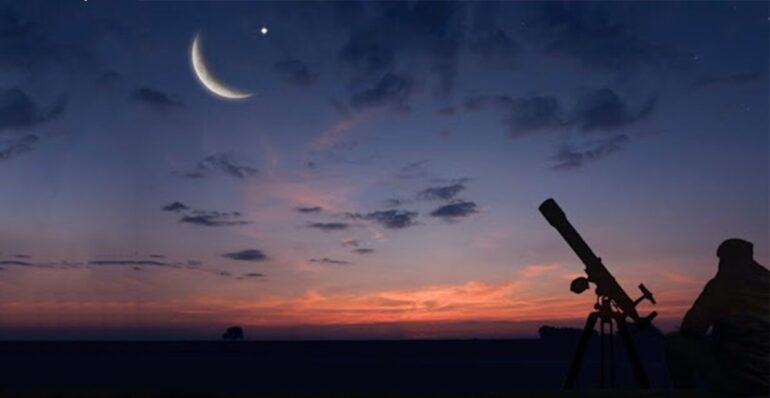 623371208 1502812325184131 2590671331613020322 n رصد هلال شهر رمضان اليوم بهذه المناطق