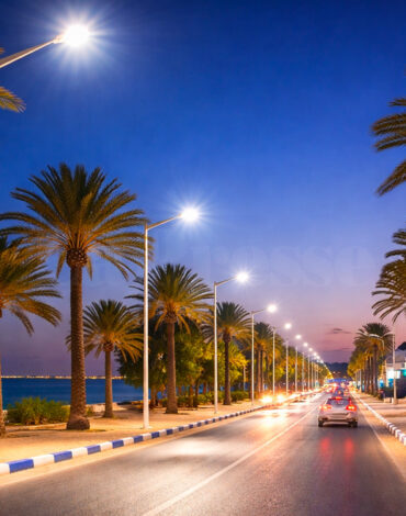 Djerba éclairage public LED