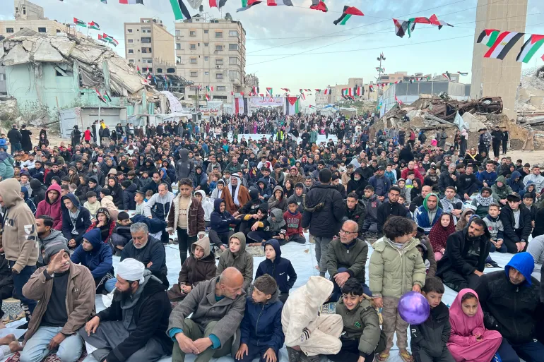 غزة غزيون يحتفلون بالعيد للمرة الأولى بلا أصوات حرب منذ 3 سنوات