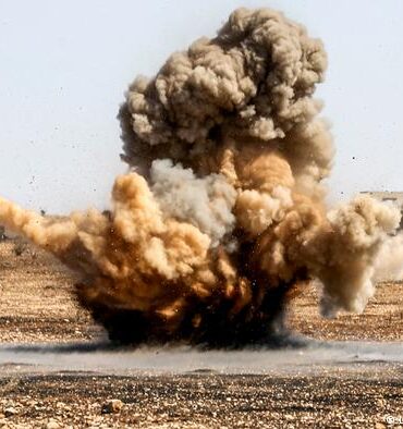 ععع إصابة شخصين في إنفجار لغم في القصرين