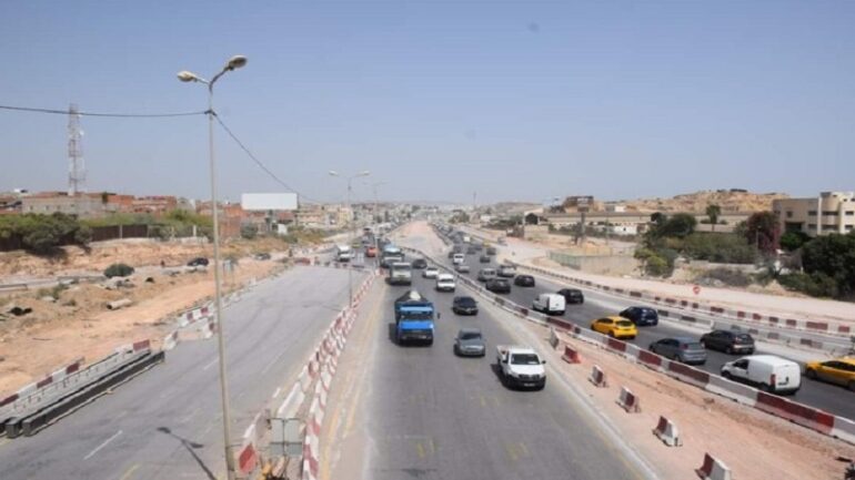 1 0 1713 وزارة التجهيز: تحويل حركة المرور في اتجاه وسط المدينة وباب عليوة بداية من 20 جوان 2026