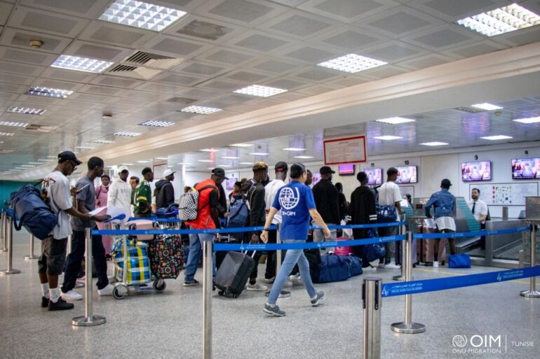 316358aa7ae2b0f878bd0f2098cc55bf295dffdb تسهيل عودة 4500 مهاجر من إفريقيا جنوب الصحراء إلى أوطانهم في إطار العودة الطوعية