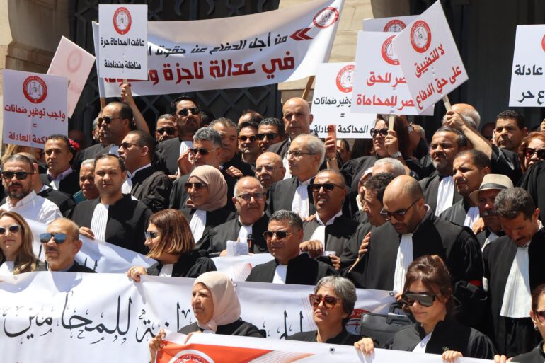 726392334 1844223646989389 4987205764121986192 n المحامون ينفّذون اضرابا عاما وطنيا