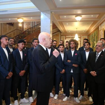 FB IMG 1780863437439 قيس سعيّد للمنتخب الوطني: زمن المشاركة من أجل المشاركة قد ولّى