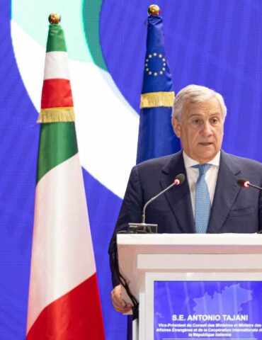 FB IMG 1782335284554 وزير الخارجية الإيطالي أنطونيو تاياني: تونس شريك استراتيجي ووجهة واعدة للمؤسسات الإيطالية