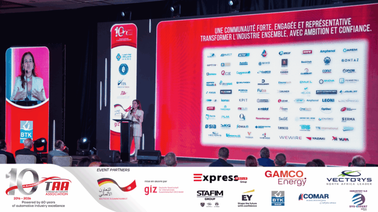 Photo Lamia Fourati VP TAA 10 ans TAA 3 juin La Tunisian Automotive Association célèbre 60 ans d’héritage industriel et 10 ans d’accélération au service de la mobilité de demain
