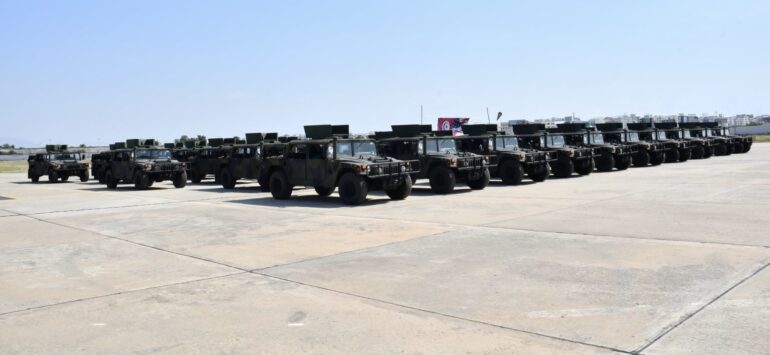 vehicules blindes HMMWV 2 Les États-Unis livrent 48 véhicules blindés HMMWV à l'armée tunisienne