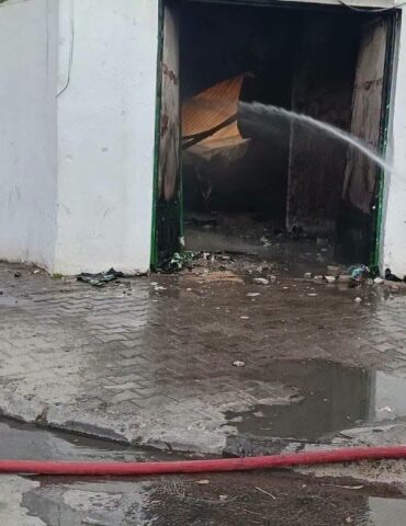 حريق 3 وفاة شخص في حريق بسوق "سيدي عبد السلام" بالعاصمة