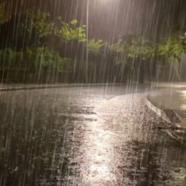 مطر ليل طقس الليلة: خلايا رعدية وأمطار متفرقة