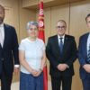 Le ministre de l’Économie reçoit le directeur régional de la BERD et le nouveau directeur du bureau de Tunis