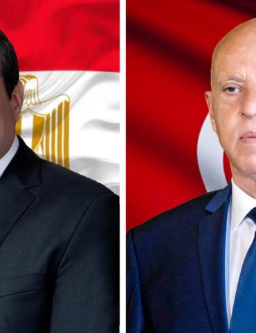 سعيد السيسي سعيّد للسيسي: "ما دمنا على قلب رجل واحد قادرون على رفع كل التحدّيات"